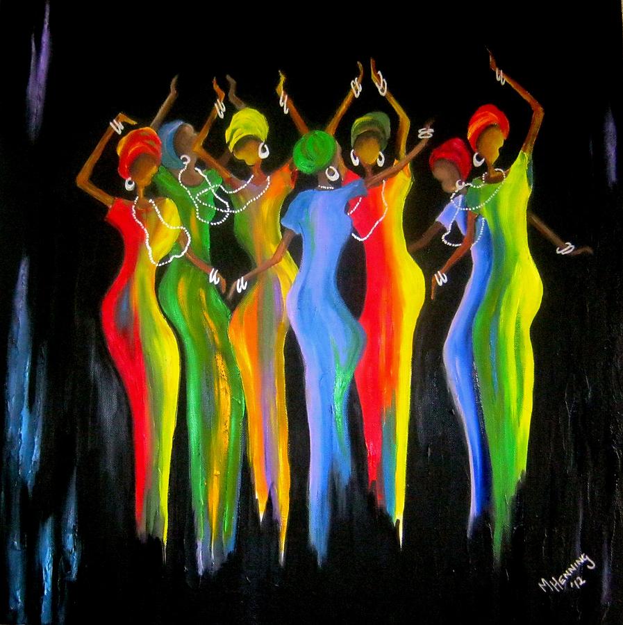AFRICAN WALL ART PAINTING Womens-day-celebrations-in-south-africa2-marietjie-henning